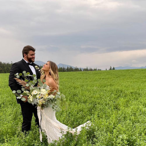 Darien and Sean Lundin Wedding Photo