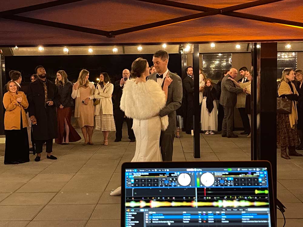 April 2nd 2022 Wedding DJ Service for Tiffany Whittaker at Cloudveil in Jackson, WY