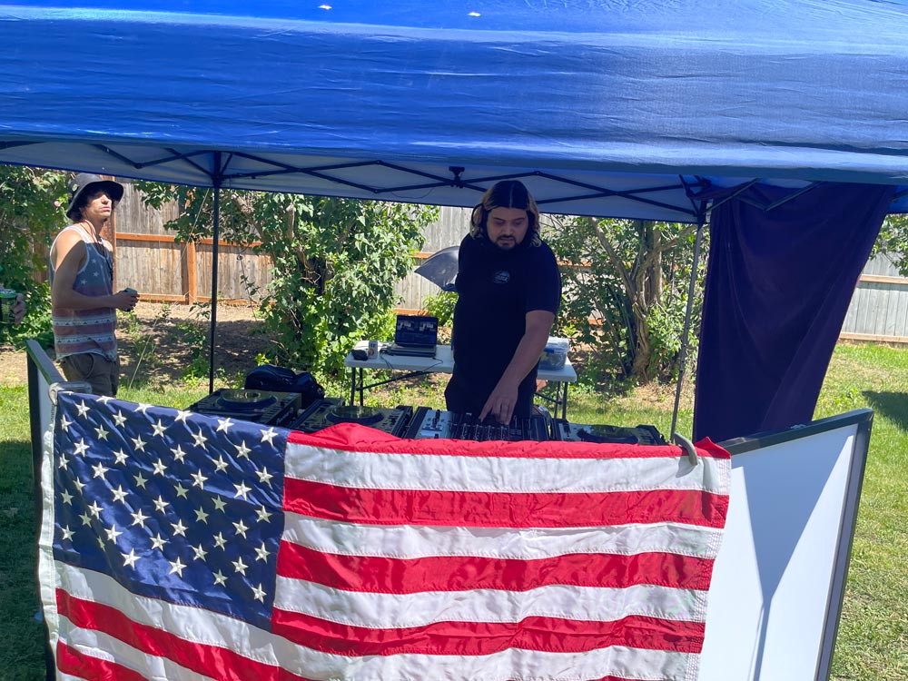 Braindead playing at The Idahoan's Independence Day Children International Fundraiser