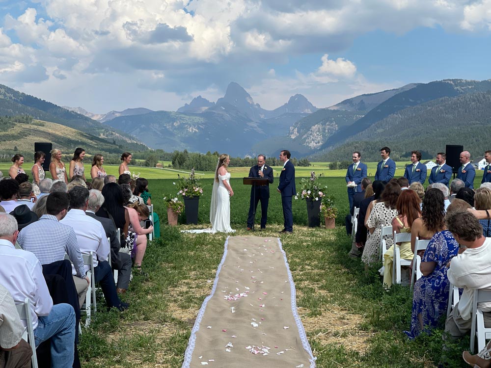 Ellie and Andrew Danz Wedding - July 27th, 2024 - Alta, WY Wedding DJ Services