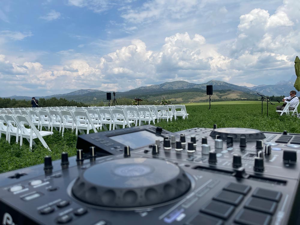 Ellie and Andrew Danz Wedding - July 27th, 2024 - Alta, WY Wedding DJ Services