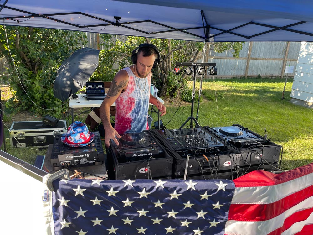 Pablo performing at The Idahoan's Independence Day Children International Fundraiser