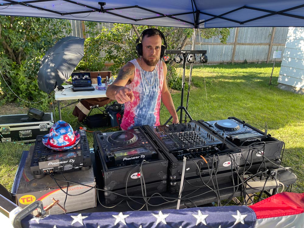 Pablo performing at The Idahoan's Independence Day Children International Fundraiser