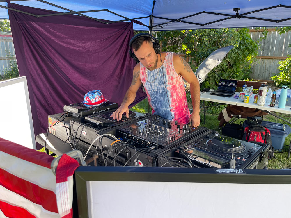 Pablo performing at The Idahoan's Independence Day Children International Fundraiser