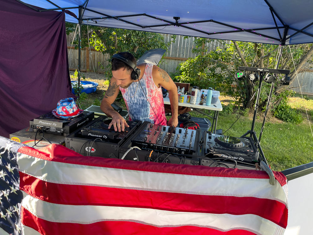 Pablo performing at The Idahoan's Independence Day Children International Fundraiser