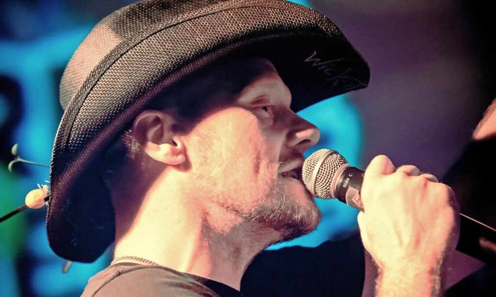 The Idahoan performing at The Gem in Idaho Falls - Image courtesy of Brian Tracy Arts