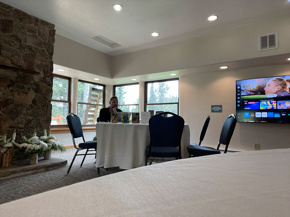 The Idahoan preparing playlists for Dana and Chandler