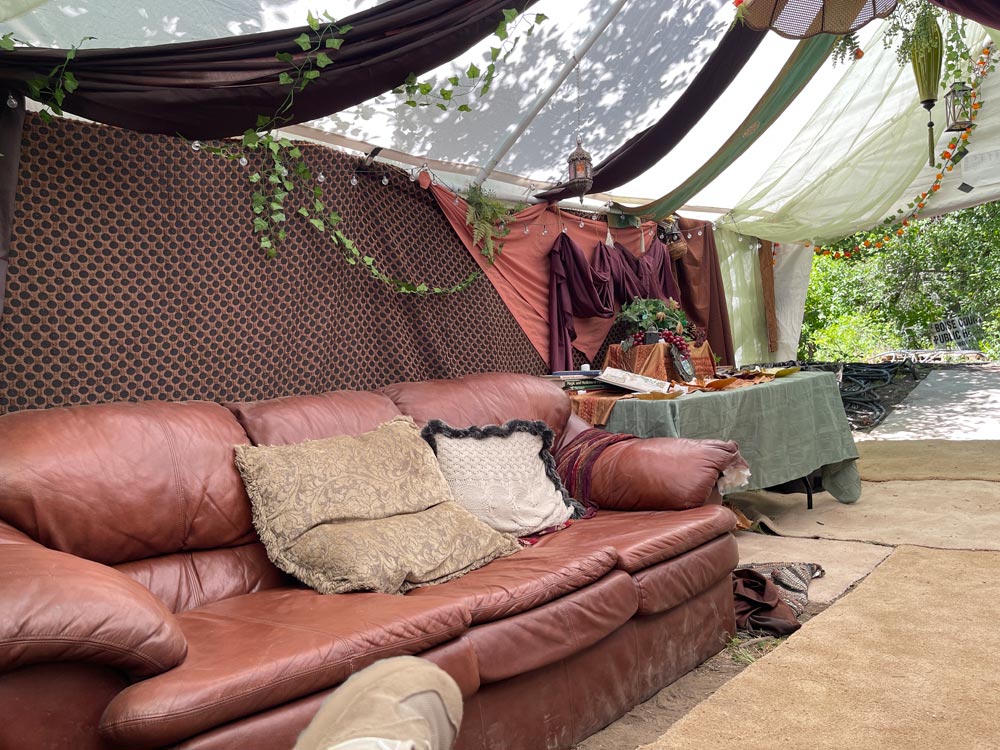Grove Stage Artist Lounge