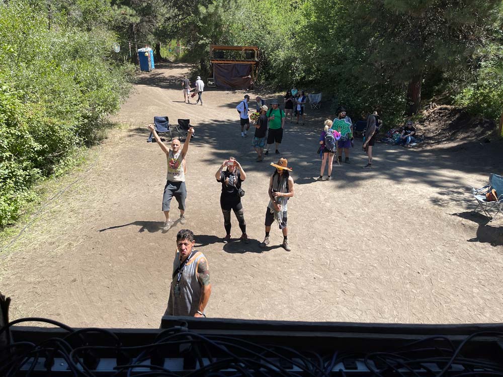 People dancing to The Idahoan's set at Konnexion Music Festival