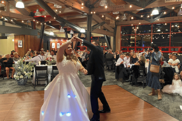 Priscilla and Brad first dance