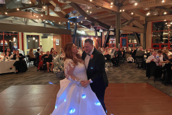 Priscilla and Brad first dance