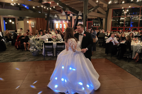 Priscilla and Brad first dance